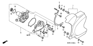 VT750DC Водяная помпа
