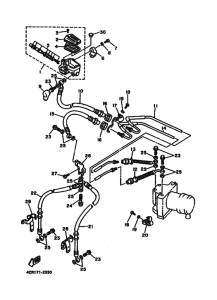 FJ1200A FJ1200AE FJ1200 Передний тормозной цилиндр