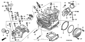  Головка цилиндров