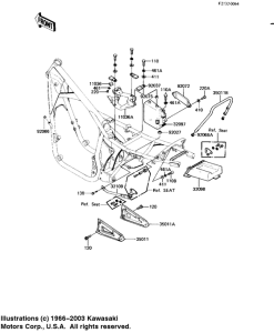KZ1100 Battery case / tool case