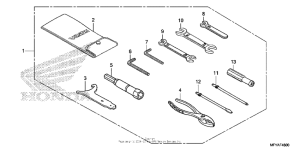VT1300CT Инструмент