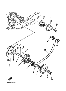 TDR250 TDR250A Приводная шестерня насоса