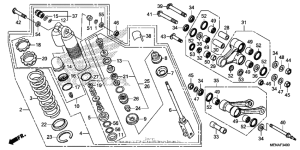  Задние амортизаторы