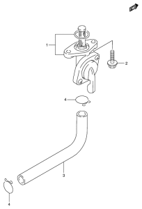 RM125 Топливный кран