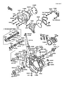 KMX200 Engine cover(s)(1 / 3)