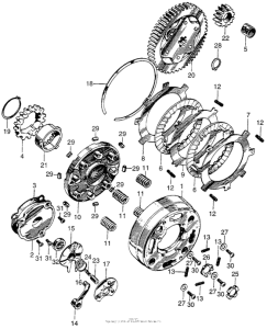 Z50A Сцепление