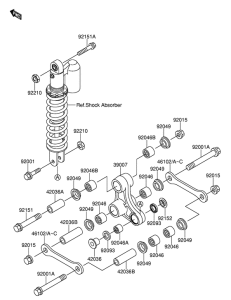RM65 Задняя подвеска