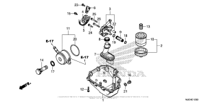 CBR650F Oil Pan + Oil Pump
