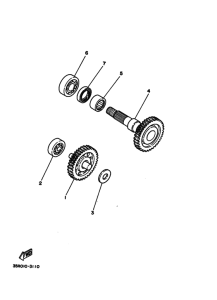 CH50EE Мост ведущий комплект