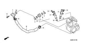 VT750DC Труба водная