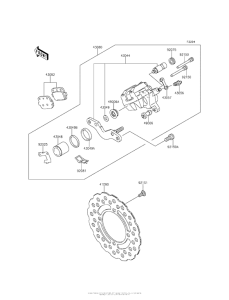  Задний тормоз