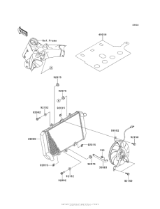 ZR1000 Радиатор