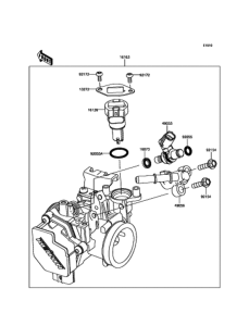 BR250 スロットル