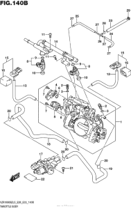 VZR1800BZ Throttle Body (Vzr1800Bzl5 E33)