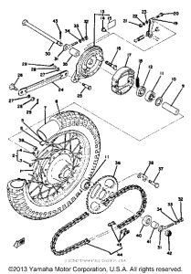 GT80C Переднее колесо