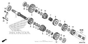 VT1300CT Трансмиссия