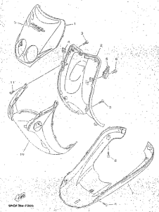 YN50R Ветровое стекло