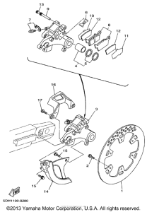  Задний суппорт