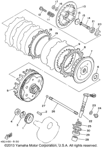 TTR225P Сцепление