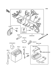 ZR750 Электрика
