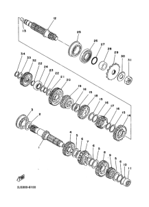 SR400 ﾄﾗﾝｽﾐﾂｼﾖﾝ