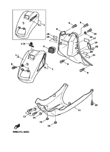YW50 Щиток облицовочный