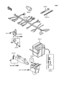 KMX80 Электрика