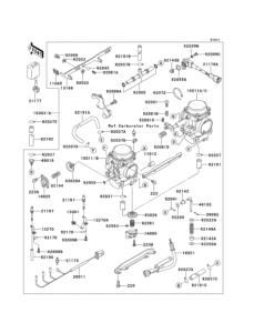 EJ650 Карбюратор