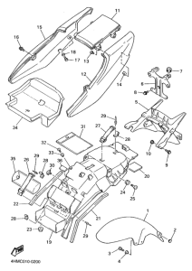 XJR400R ﾌｴﾝﾀﾞ