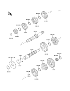 KX500 Трансмиссия