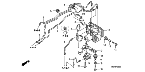CBF600S (ABS) Модуль ABS