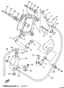 XC150I Radiator. hose