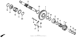 XL250S Кик стартер