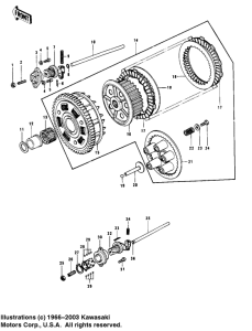 KZ1000 Бендикс