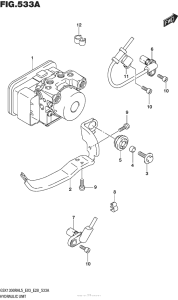 GSX1300R (ABS) Hydraulic Unit
