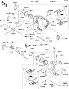 EJ650 Воздушный фильтр
