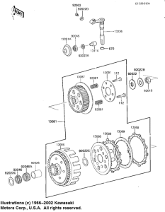 KX125 Бендикс
