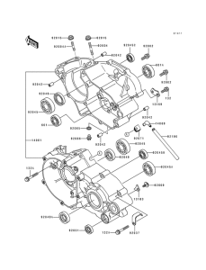  Картер двигателя