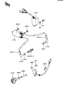 KZ440 Зажигание