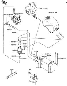 ZG1000 Испарительная система топлива