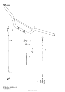  Handlebar (Dr-Z125L E33)