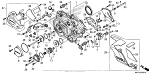 VFR1200F (DCT) Right Crankcase Cover (2)