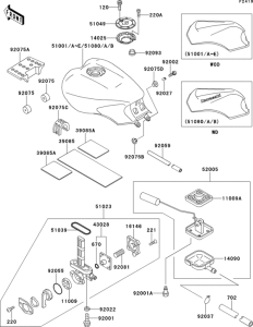 ZG1000 Fuel tank(1 / 2)
