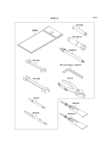 ZX1100 Owner's tools