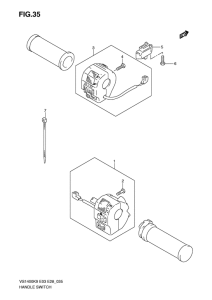 VS1400 Рулевой переключатель