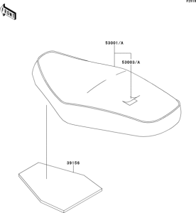 EJ650 Сиденье