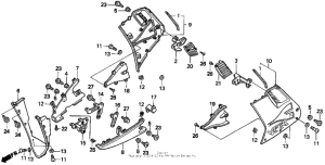 VFR750F Lower cowl 94-97