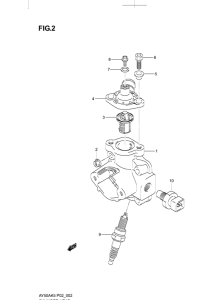 AY50 Cylincylinder head