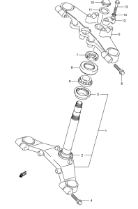 RV125 Траверса нижняя