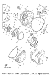 YZF-R1 Боковые крышки